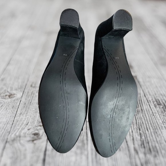 VANELI Soft Suede upper and Metal Chainlink Cap Toe Womans 8M - Picture 7 of 8